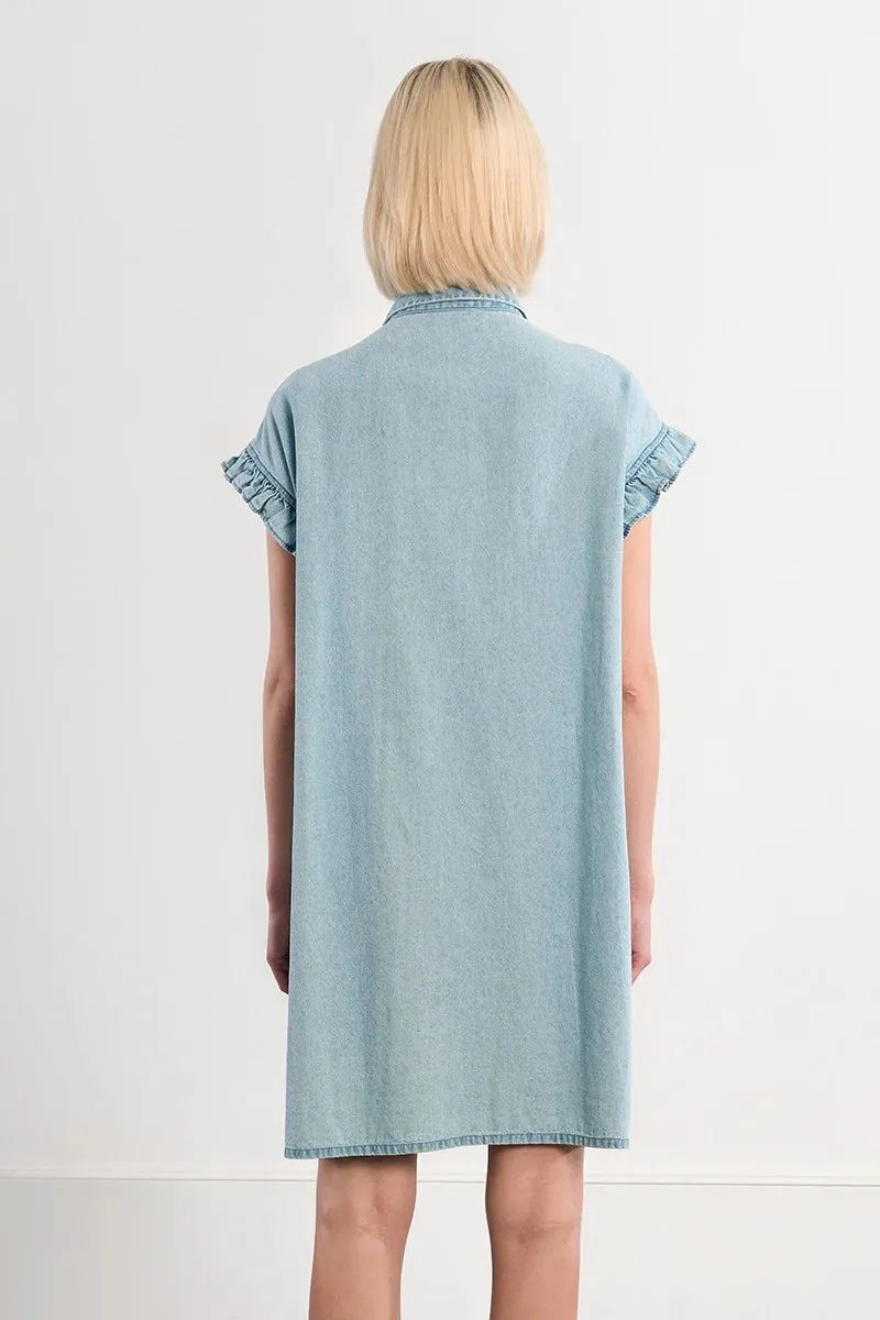 Joie Dress | Denim sold by Belletique product image thumbnail 5
