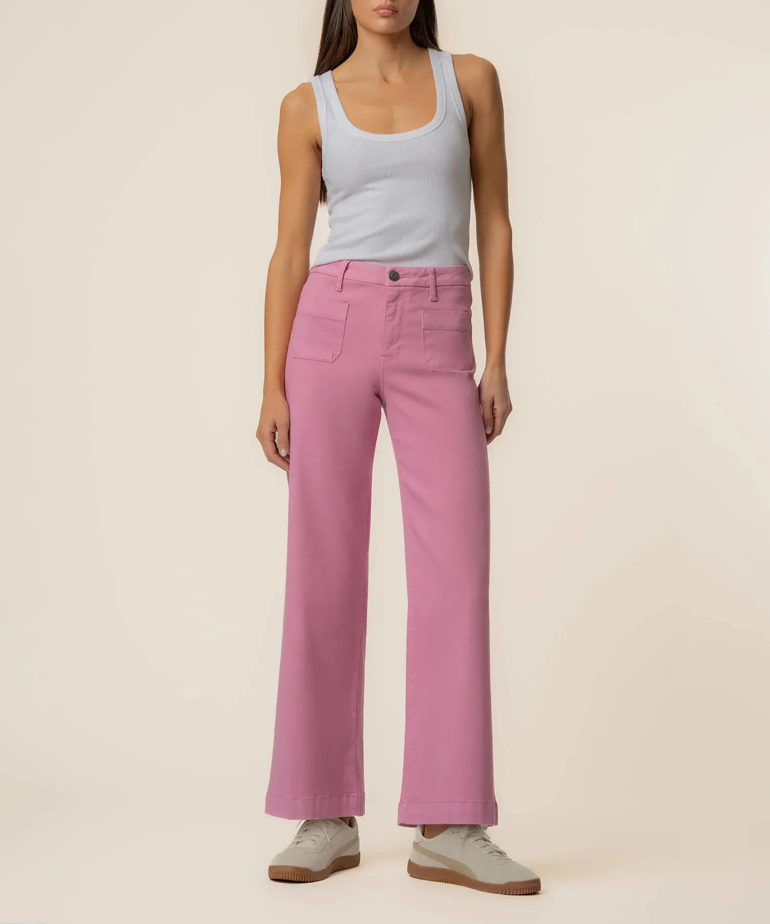 Meg High Rise Wide Leg | Cupcake sold by Belletique