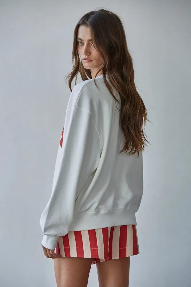 USA Crew Pullover sold by Belletique product image thumbnail 3