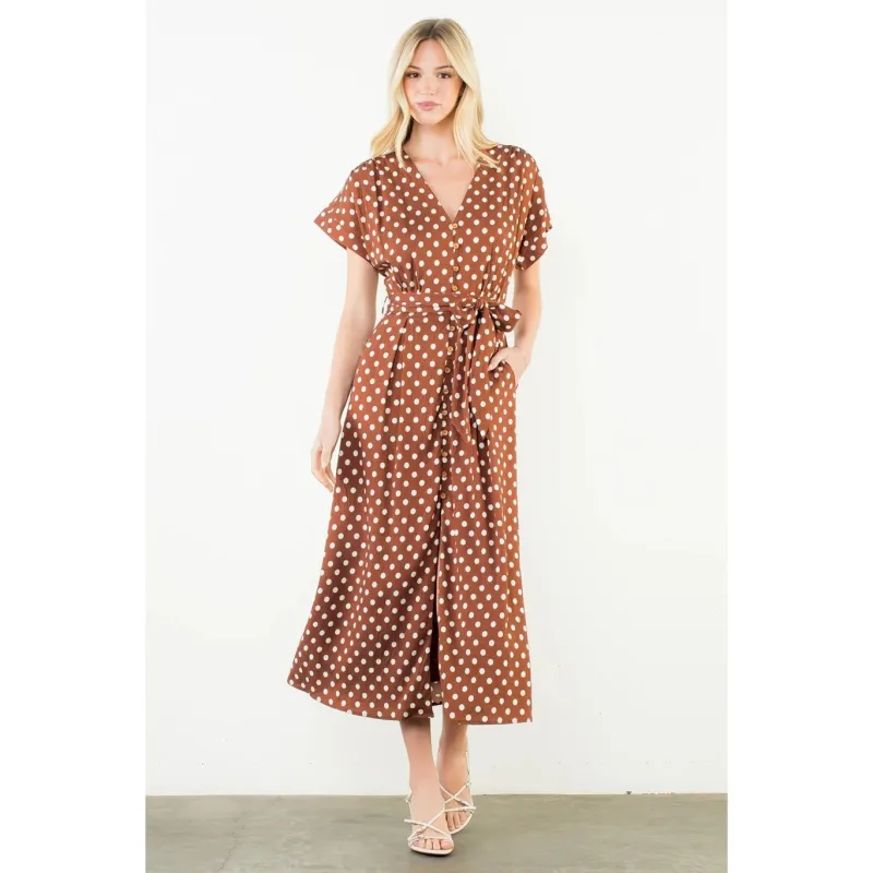 Polka Dot Dress | Chocolate made by THML