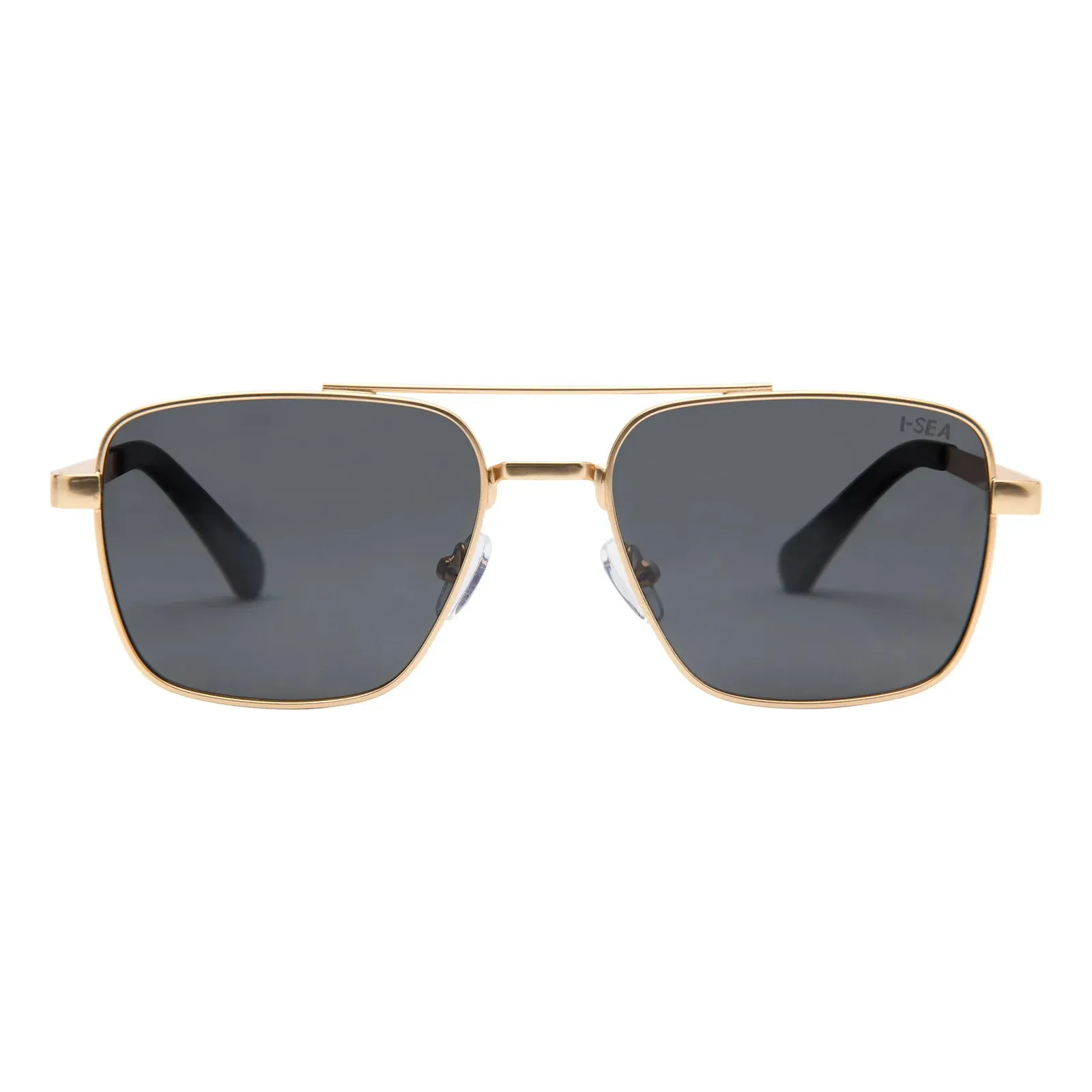 Brooks Sunglasses | Gold/Smoke Polarized sold by Belletique