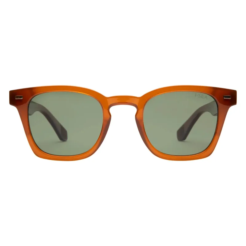 Palmer Sunglasses | Orange/Green Polarized made by I-Sea