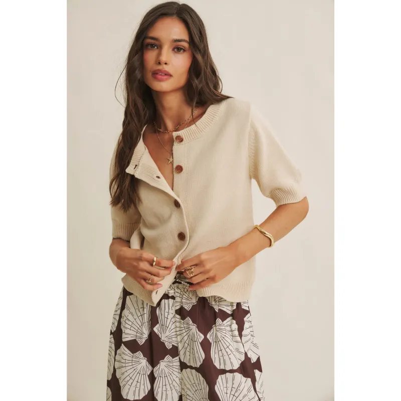 Weekend Cardigan | Coffee made by Belletique