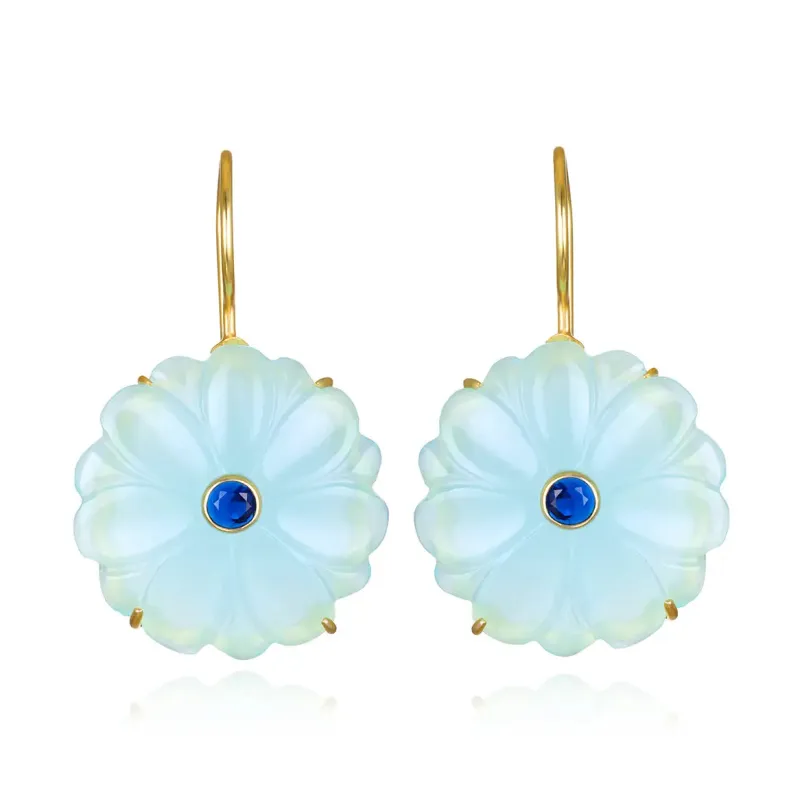 Magnolia Earrings | Blueberry made by Belletique
