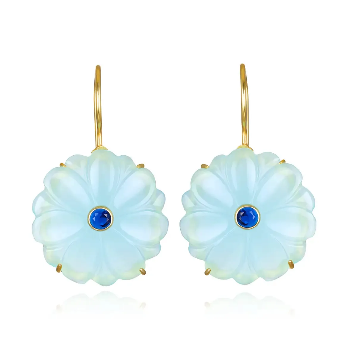 Magnolia Earrings | Blueberry sold by Belletique