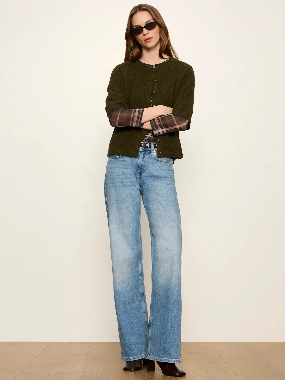 Short Sleeve Cardigan | Kalamata sold by Belletique product image thumbnail 4