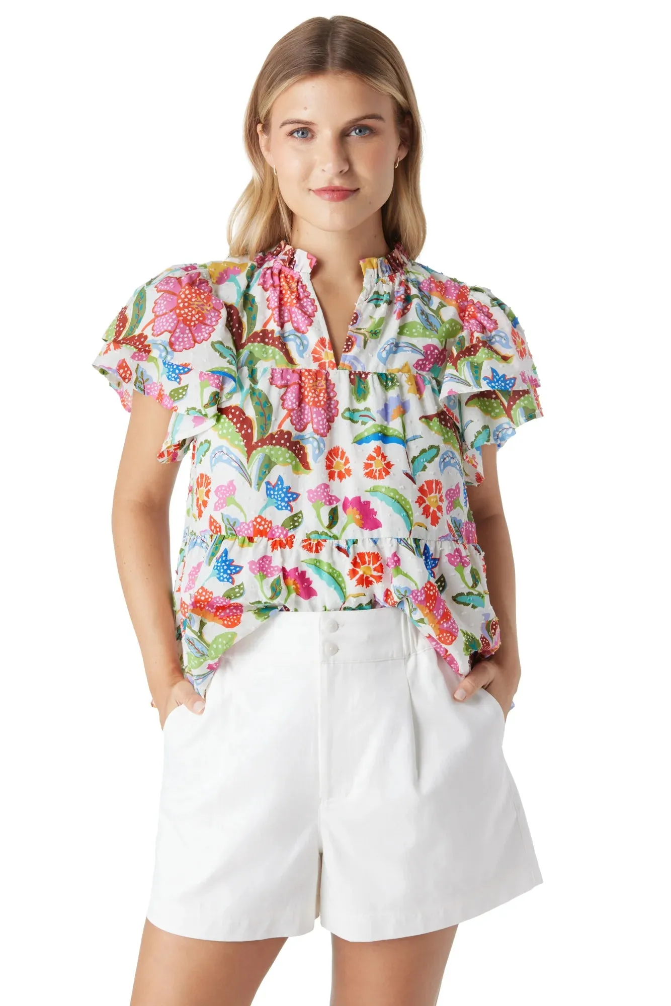 Elodie Top | Botanical sold by Belletique product image thumbnail 2