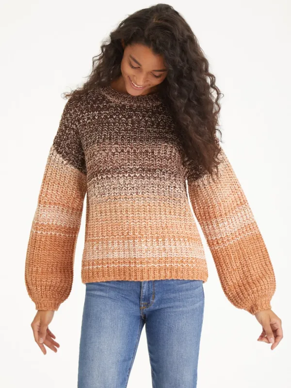 Marled Pullover Sweater sold by Belletique