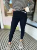 Aline High Rise Skinny | Dark Matter sold by Belletique