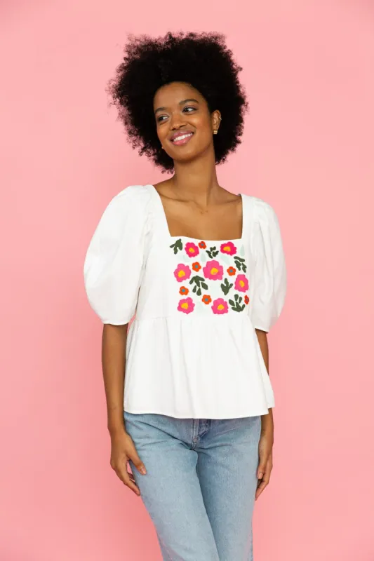Liza Top sold by Belletique