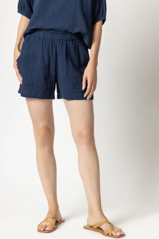 Lilla P Short | Navy made by Lilla P