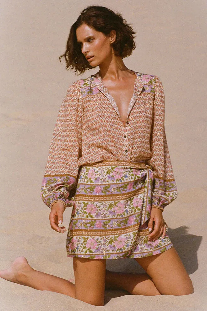 Sienna Blouse | Clay sold by Belletique