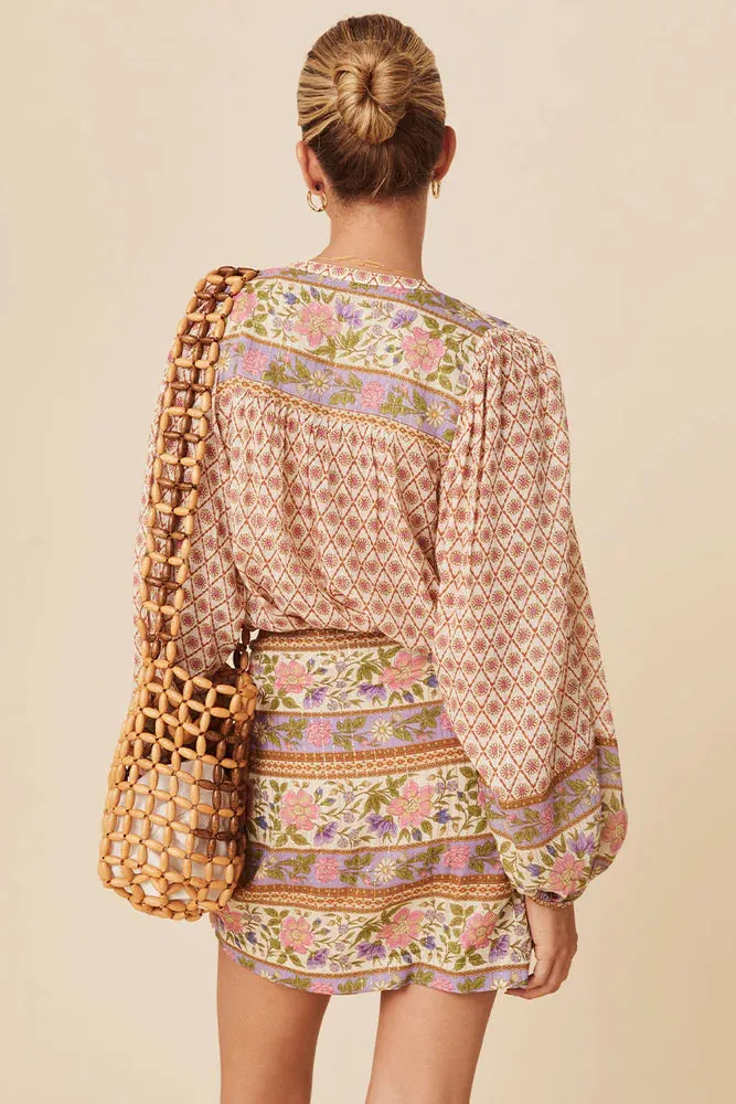 Sienna Blouse | Clay sold by Belletique product image thumbnail 4