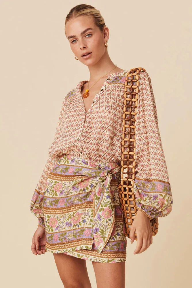 Sienna Blouse | Clay sold by Belletique product image thumbnail 3