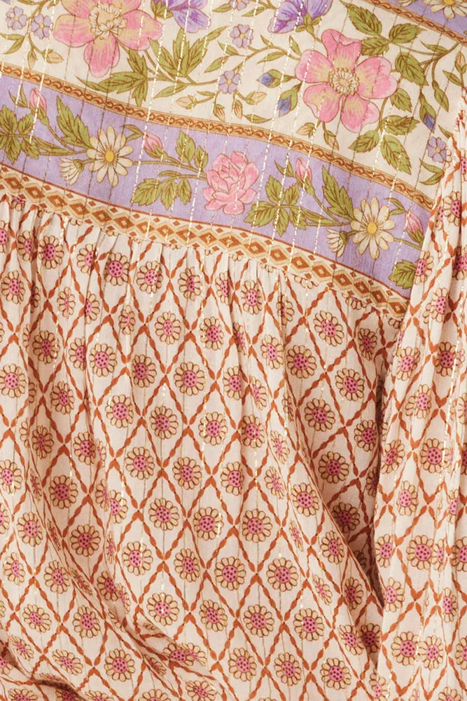 Sienna Blouse | Clay sold by Belletique product image thumbnail 5