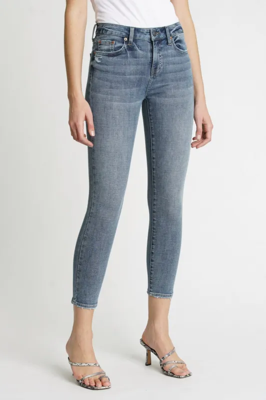 Audrey Mid Rise Skinny Crop | Figueroa made by Pistola