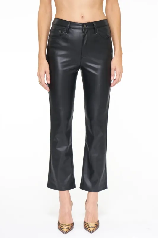 Lennon High Rise Crop Boot | Slate Black sold by Belletique