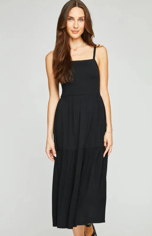 Florence Midi Dress | Black sold by Belletique
