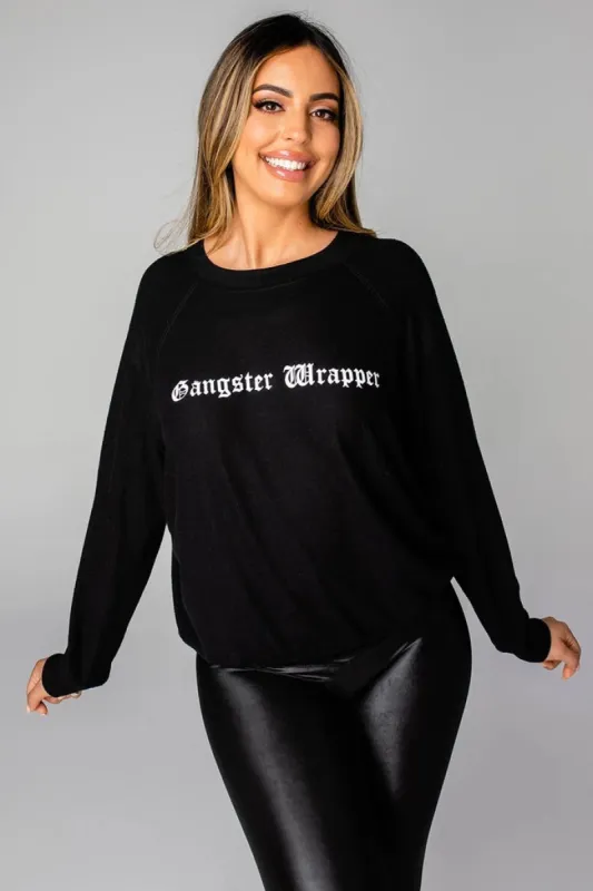 Corey Gangster Wrapper Sweatshirt sold by Belletique