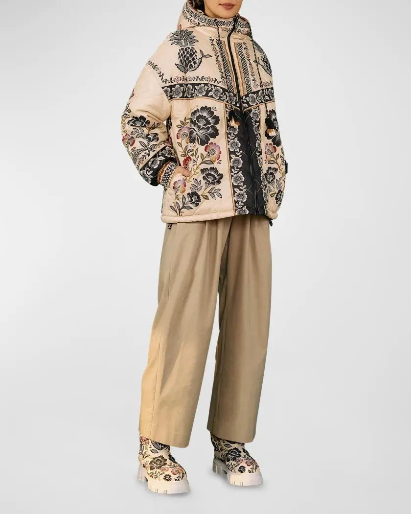 Romantic Garden Puffer Jacket sold by Belletique product image thumbnail 4