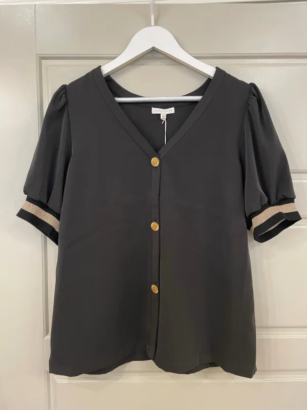 Sophia Top | Black sold by Belletique