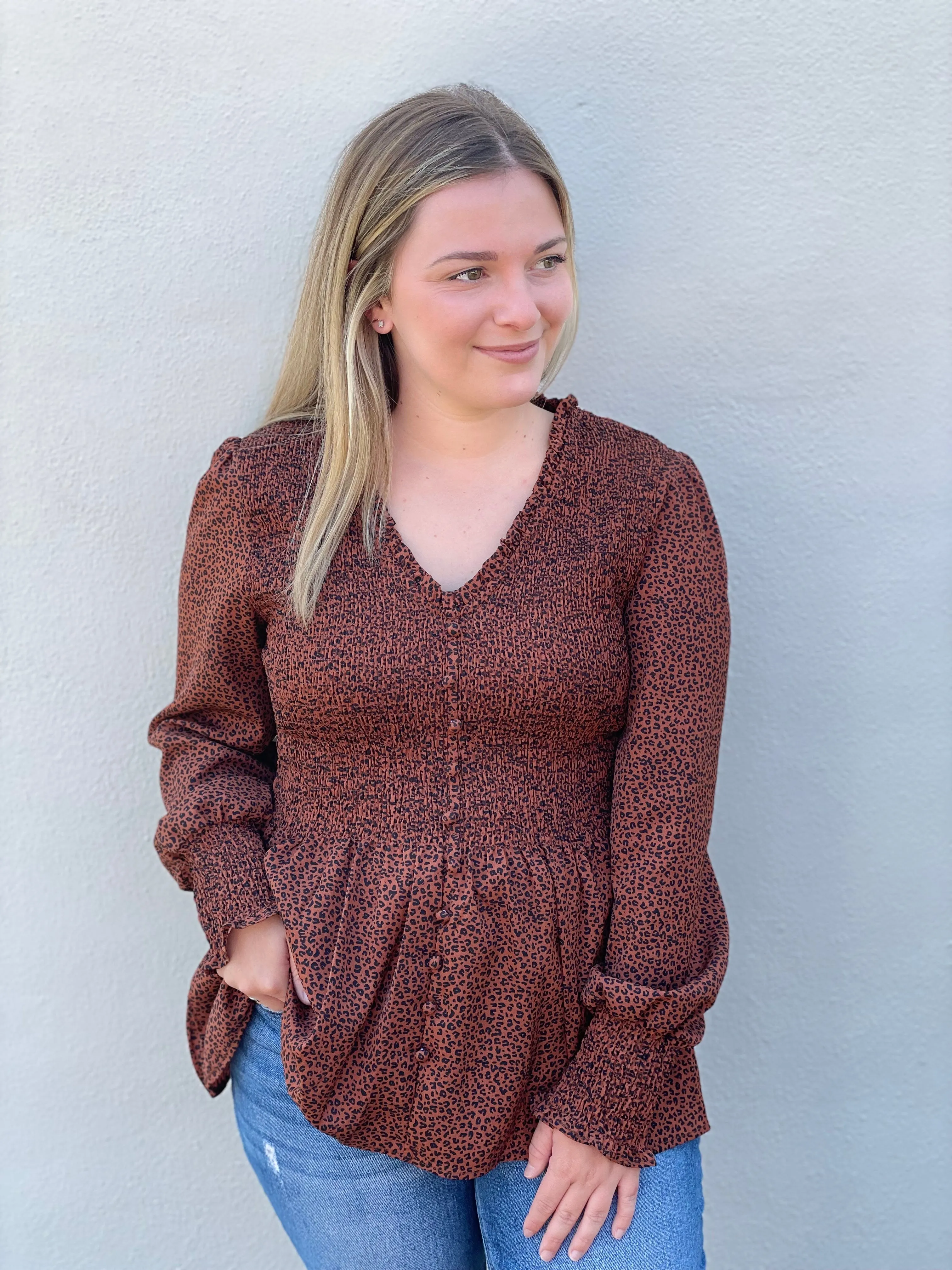 Avery Top | Leopard sold by Belletique product image thumbnail 2