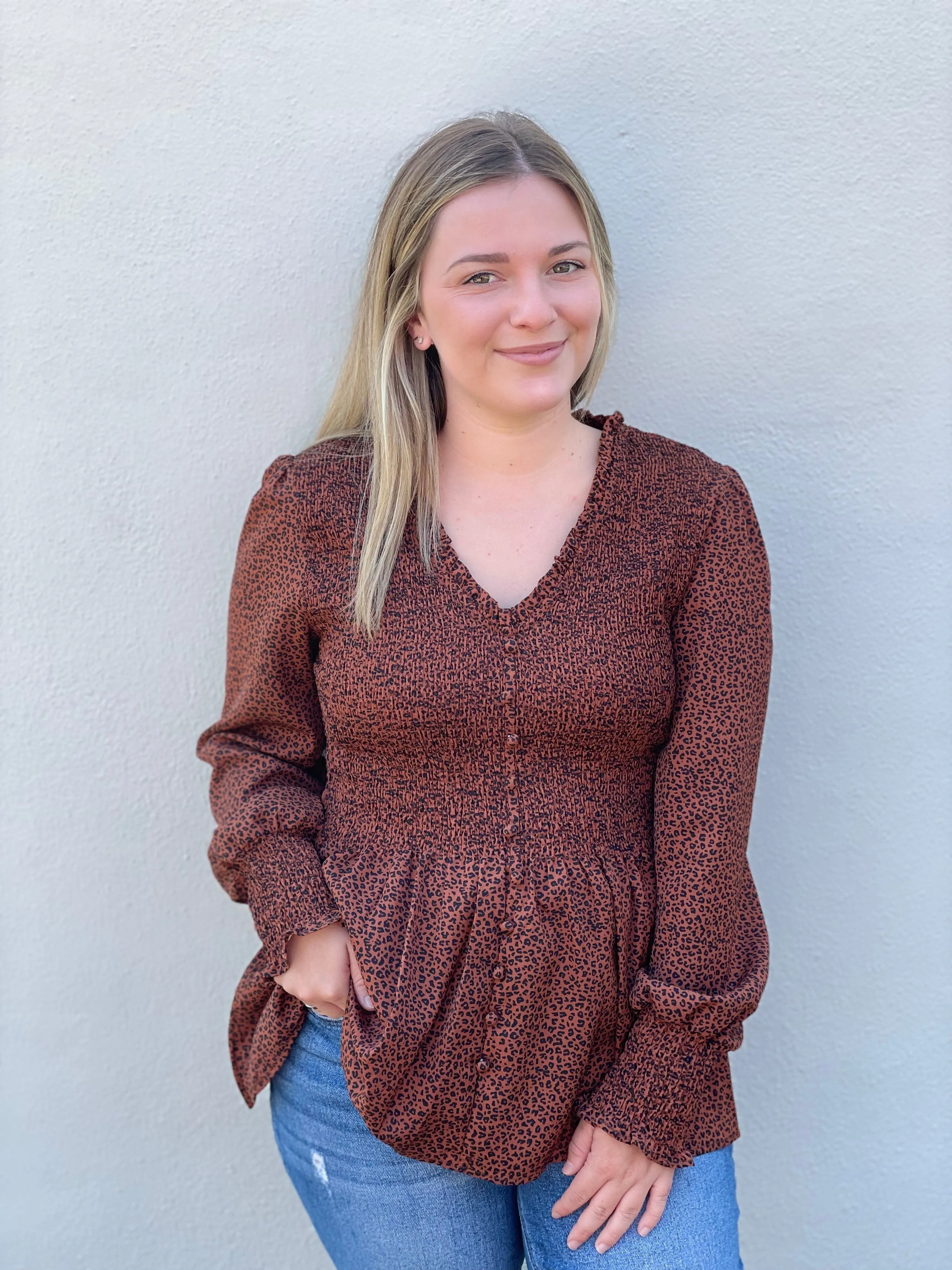 Avery Top | Leopard sold by Belletique product image thumbnail 3