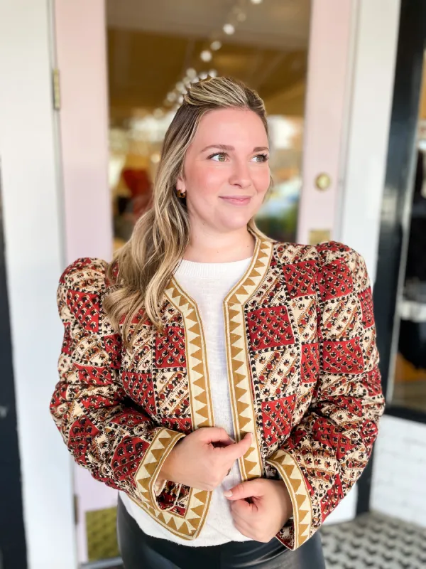 Clare Jacket sold by Belletique