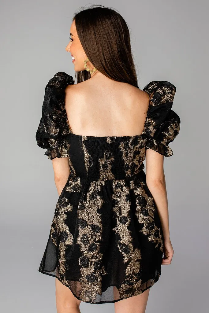 Colby Mini Dress | Brocade sold by Belletique product image thumbnail 4