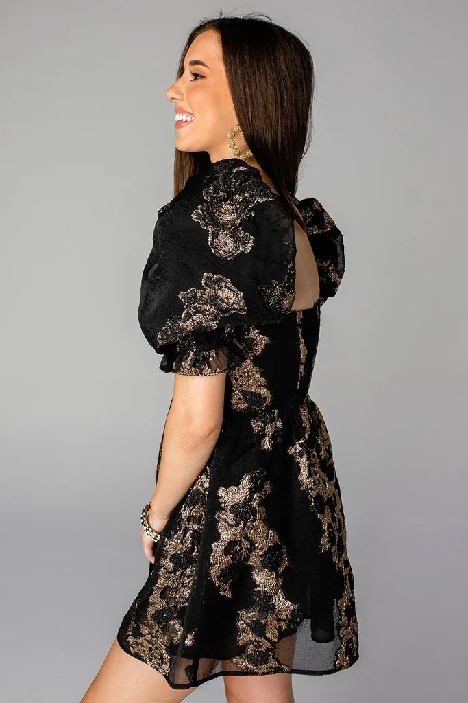 Colby Mini Dress | Brocade sold by Belletique product image thumbnail 3