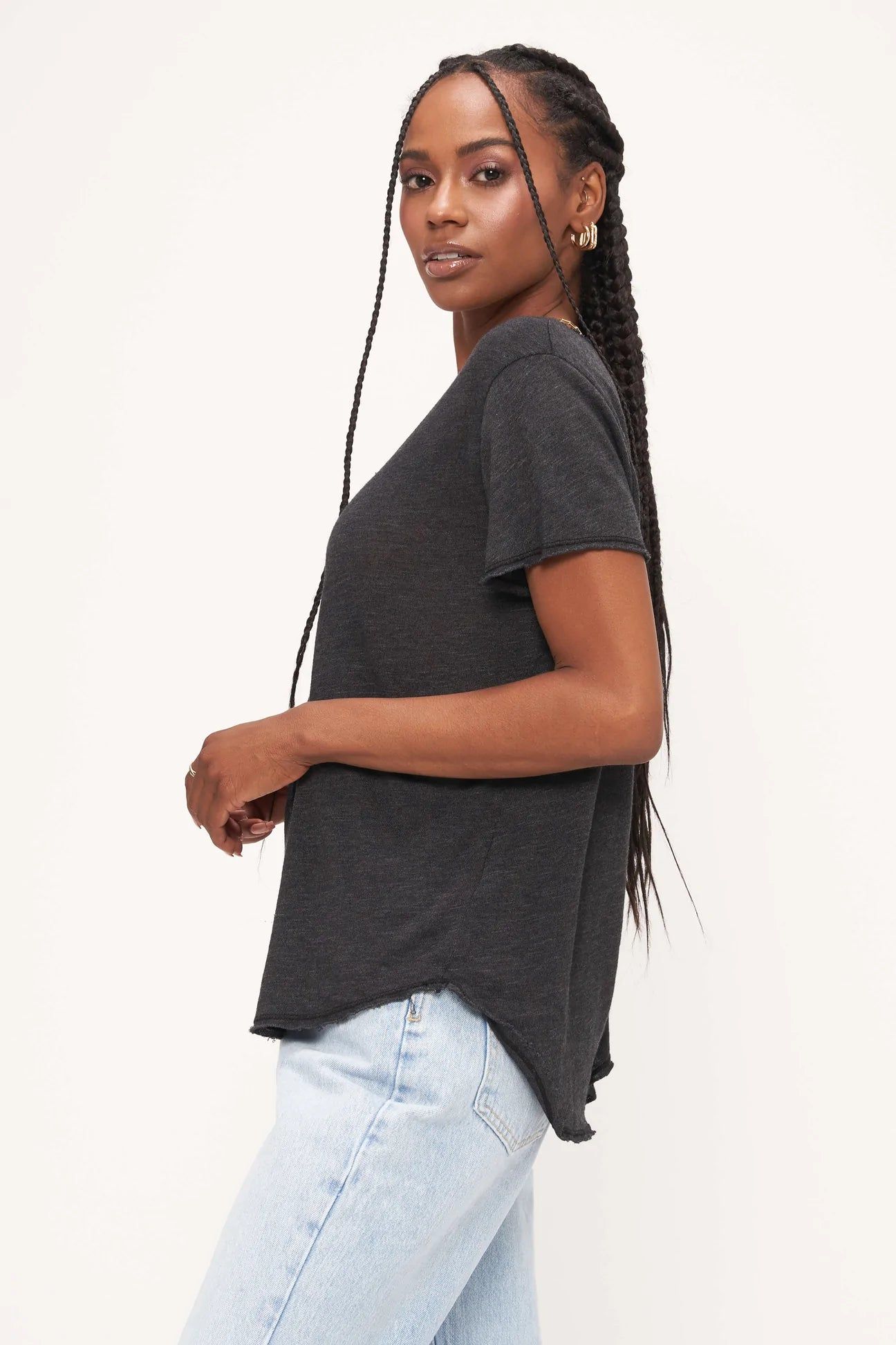 Wearever Tee | Black sold by Belletique product image thumbnail 2