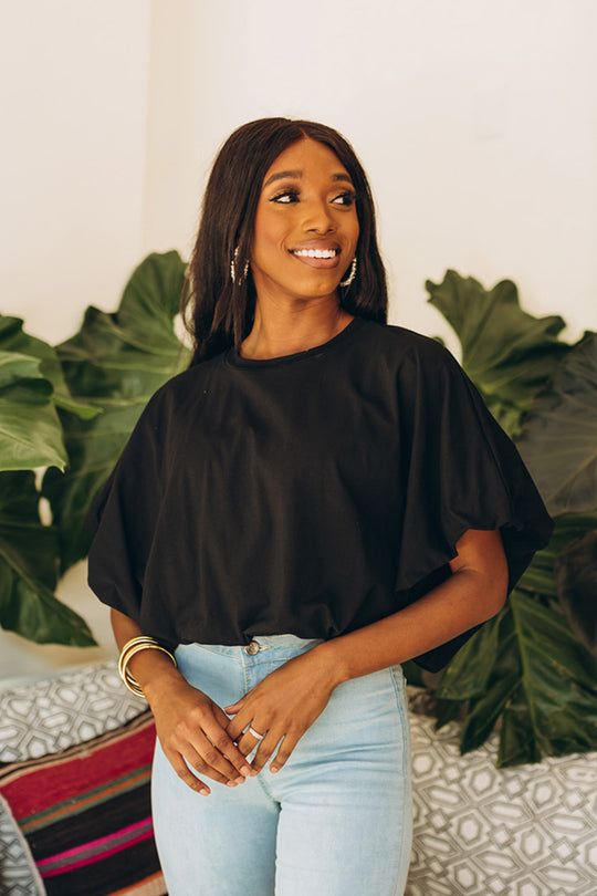 Gia Top | Black sold by Belletique