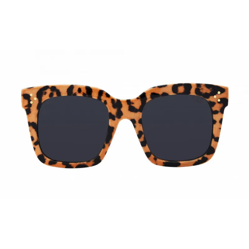 Waverly Sunglasses | Leopard/Smoke sold by Belletique