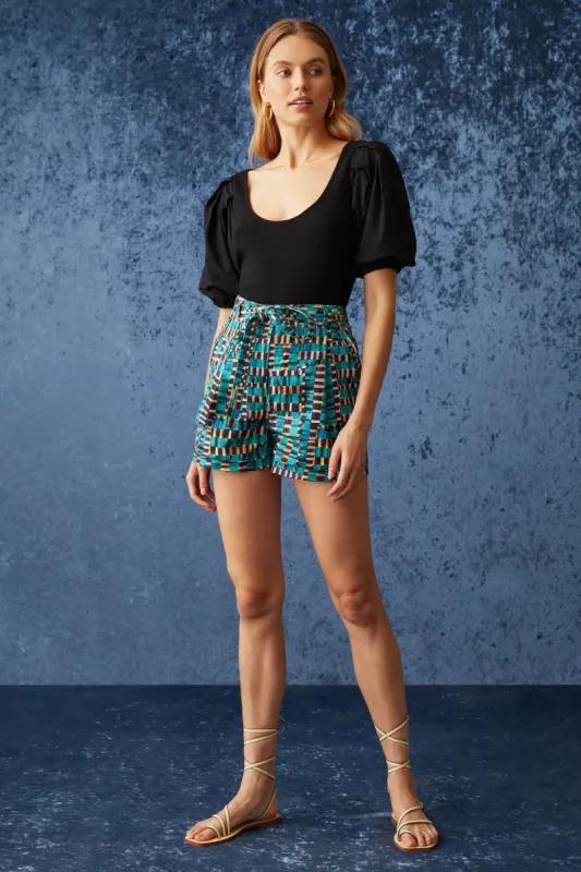 Leigh Top | Black sold by Belletique