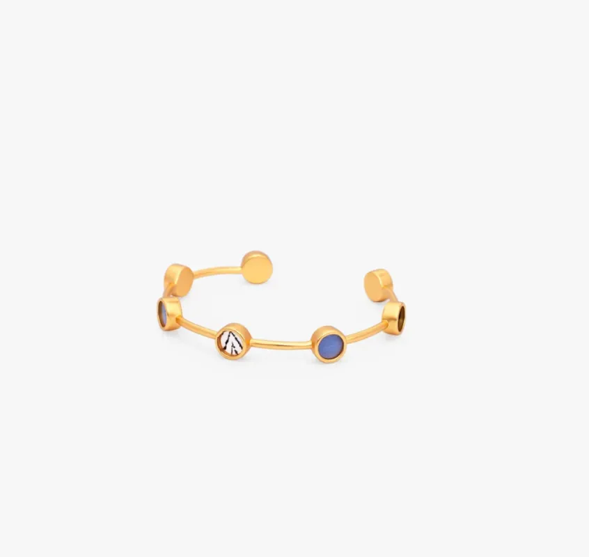 Prescott Multi-Bezel Cuff sold by Belletique