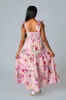 Arlene Tie-Shoulder Maxi Dress | Blushing sold by Belletique