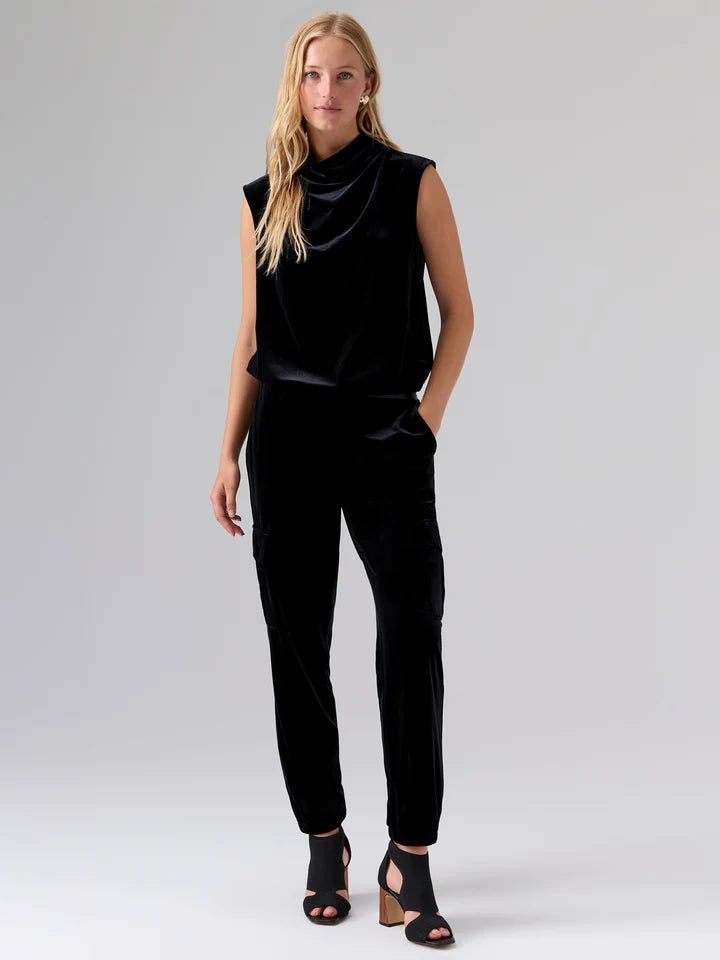 New Glow Velvet Top | Black sold by Belletique product image thumbnail 2