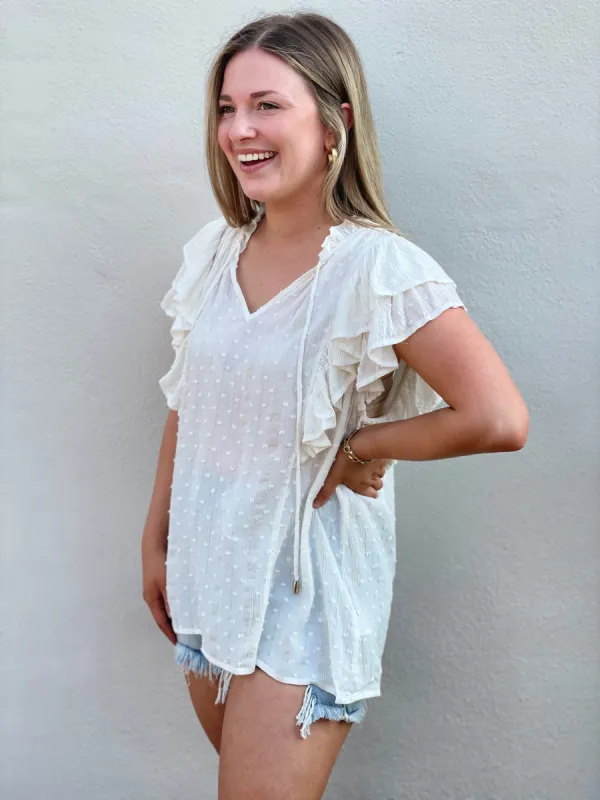 Isle Of Palms Top sold by Belletique