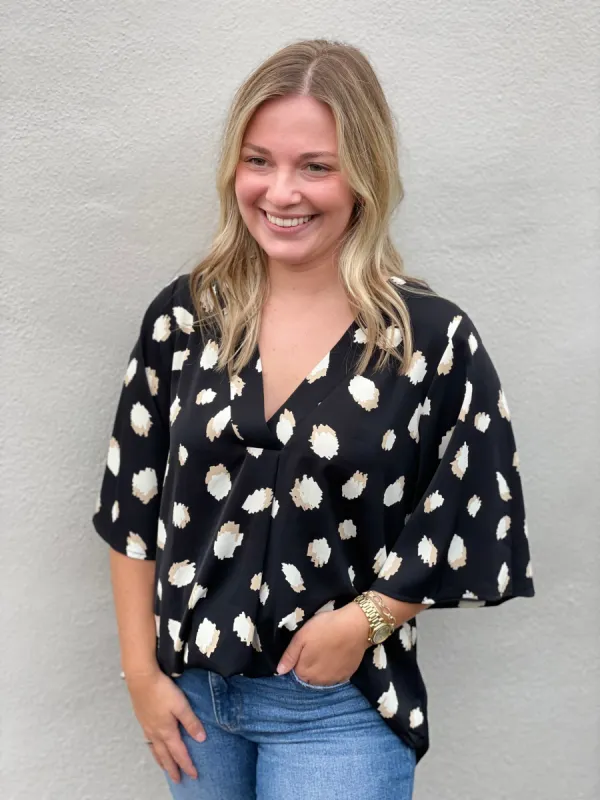 Uptown Top | Black sold by Belletique