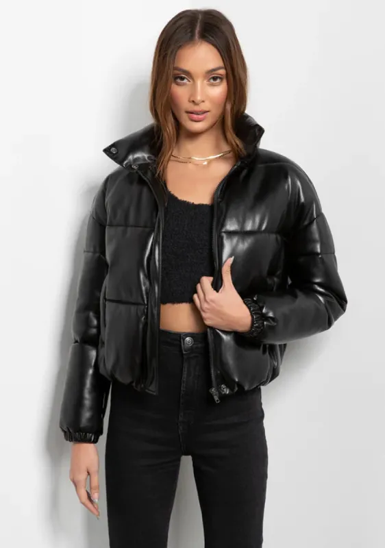 Wilma Jacket | Black sold by Belletique