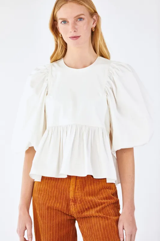 Harlow Top | White sold by Belletique