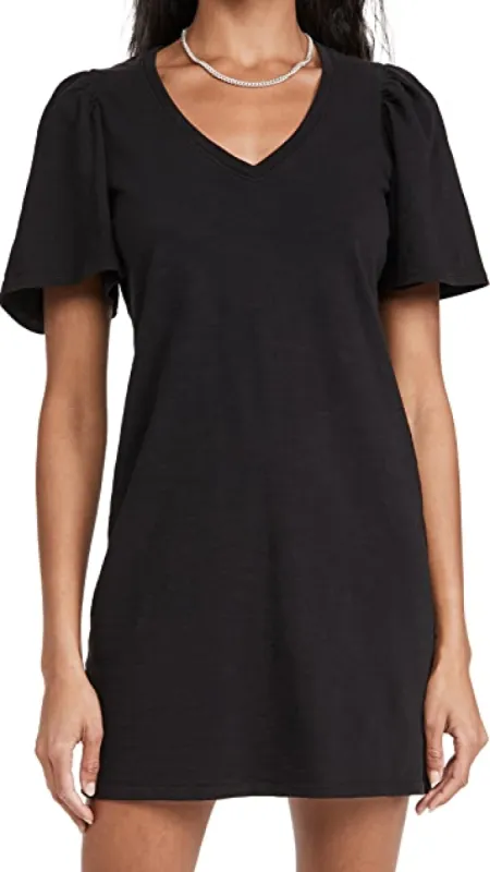 Mallory Dress | Jet Black sold by Belletique