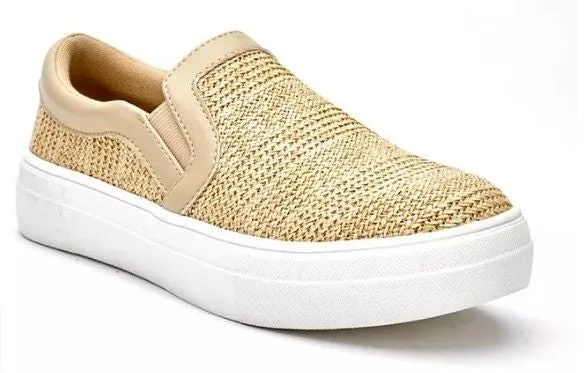 Bailey Sneaker | Natural sold by Belletique