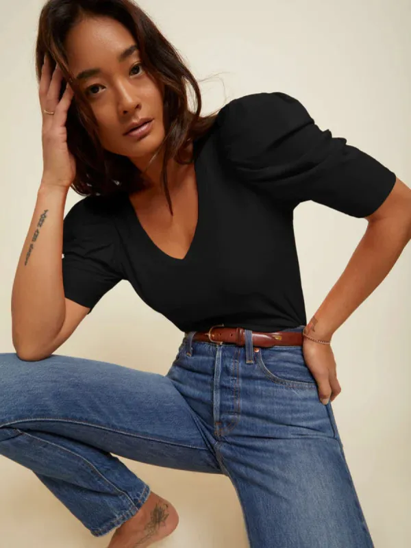 Jillian Tee | Black sold by Belletique