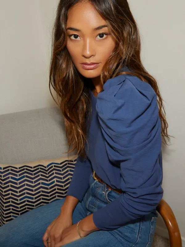 Romy Long Sleeve | Ocean sold by Belletique