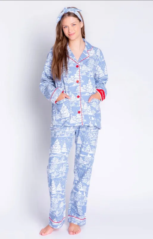 Flannels PJ Set sold by Belletique
