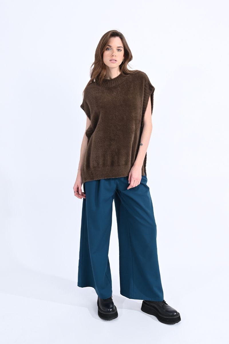 Mocha Sweater Vest sold by Belletique product image thumbnail 2