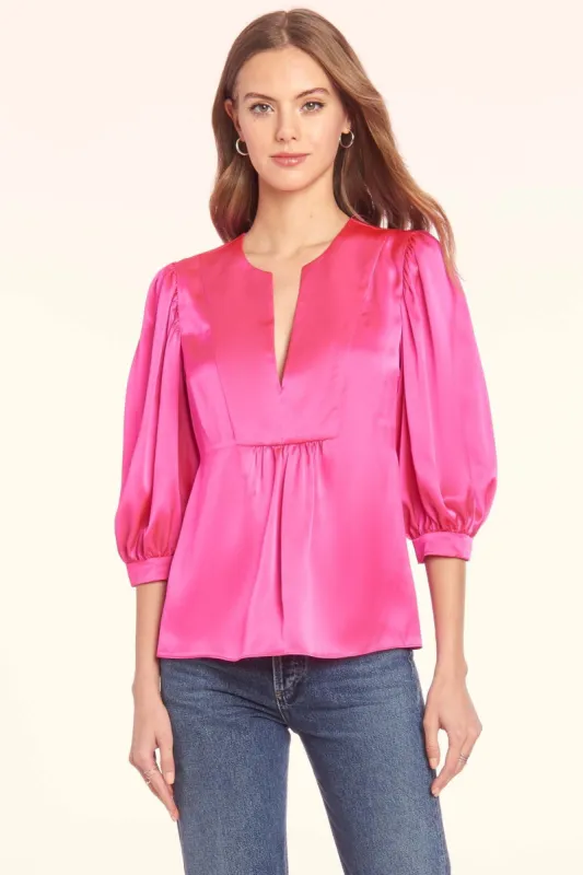 Garber Top | Cerise sold by Belletique