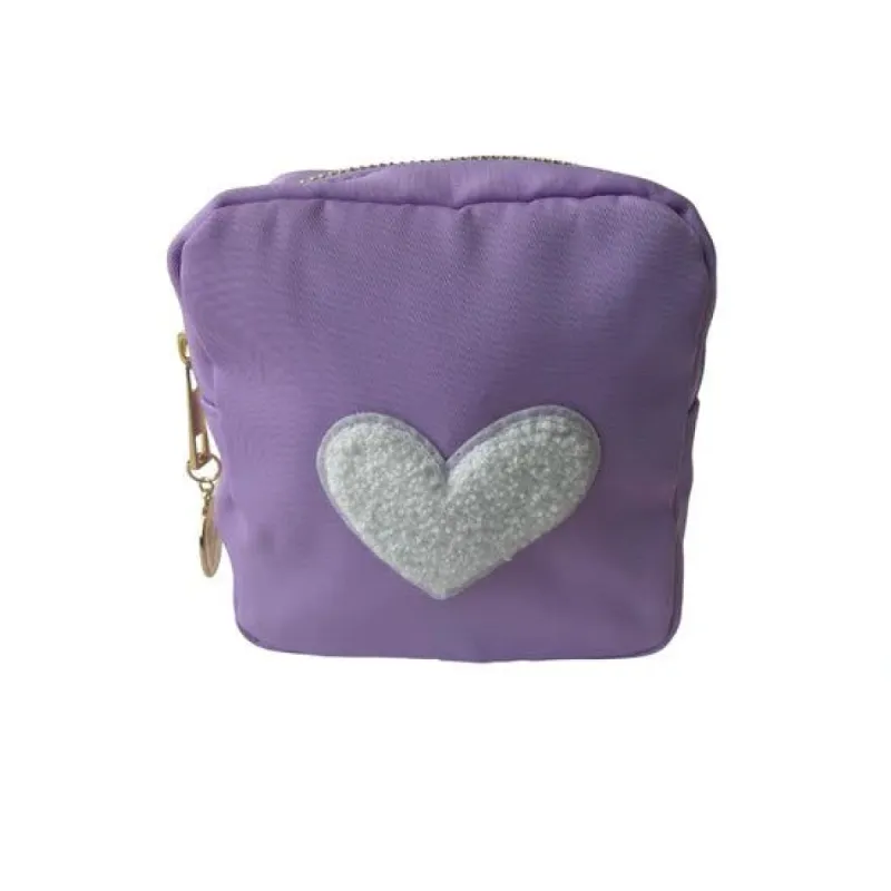 Lilac Heart Mini Bag sold by Belletique