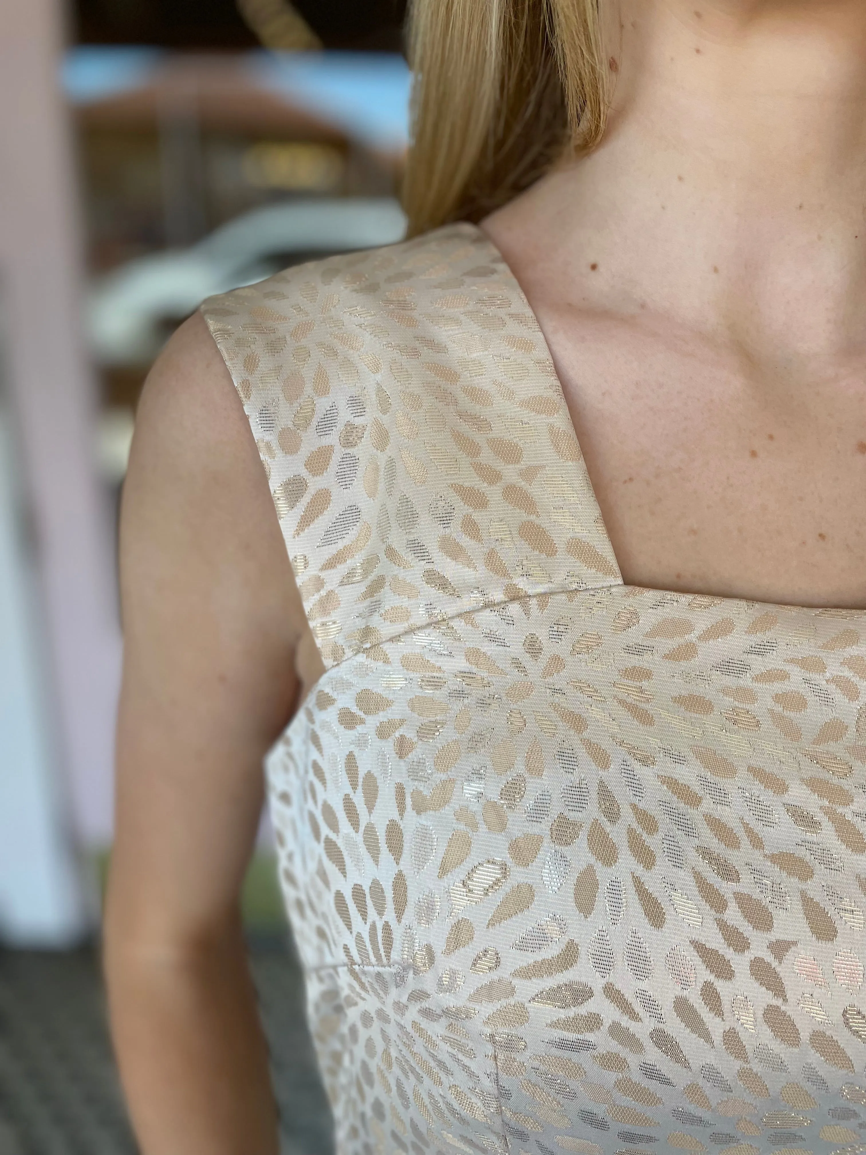 Bree Dress | Beige sold by Belletique product image thumbnail 3